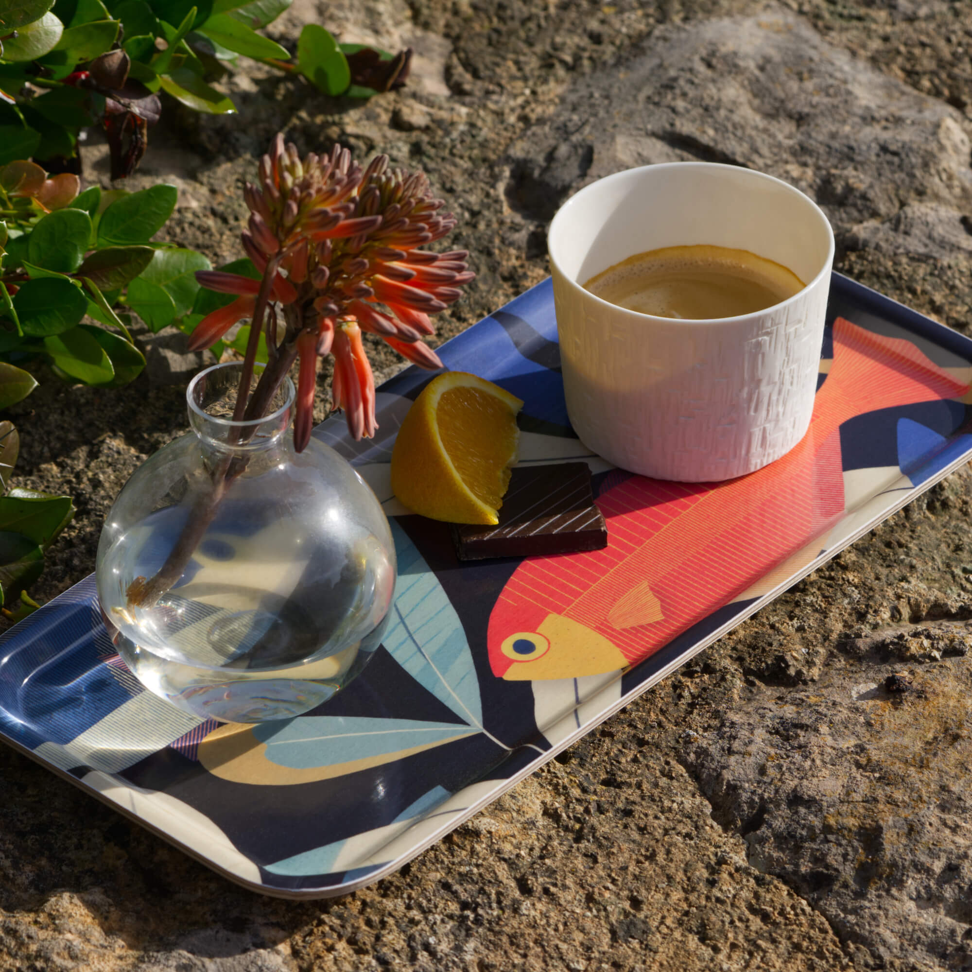 Rechteckiges Tablett aus Holz 32 x 15 cm 'Nemo Who?'