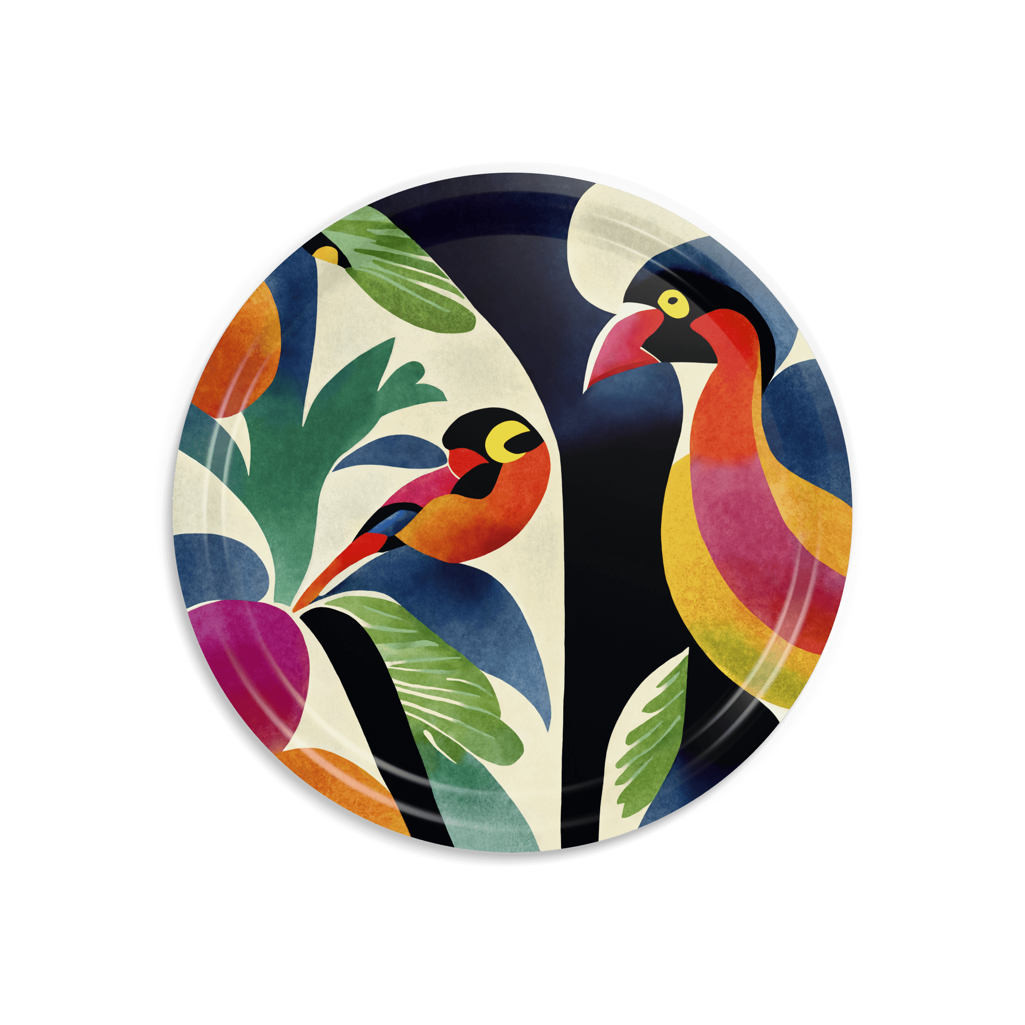 Runder HappyTray Ø 46 cm Frank the Bird