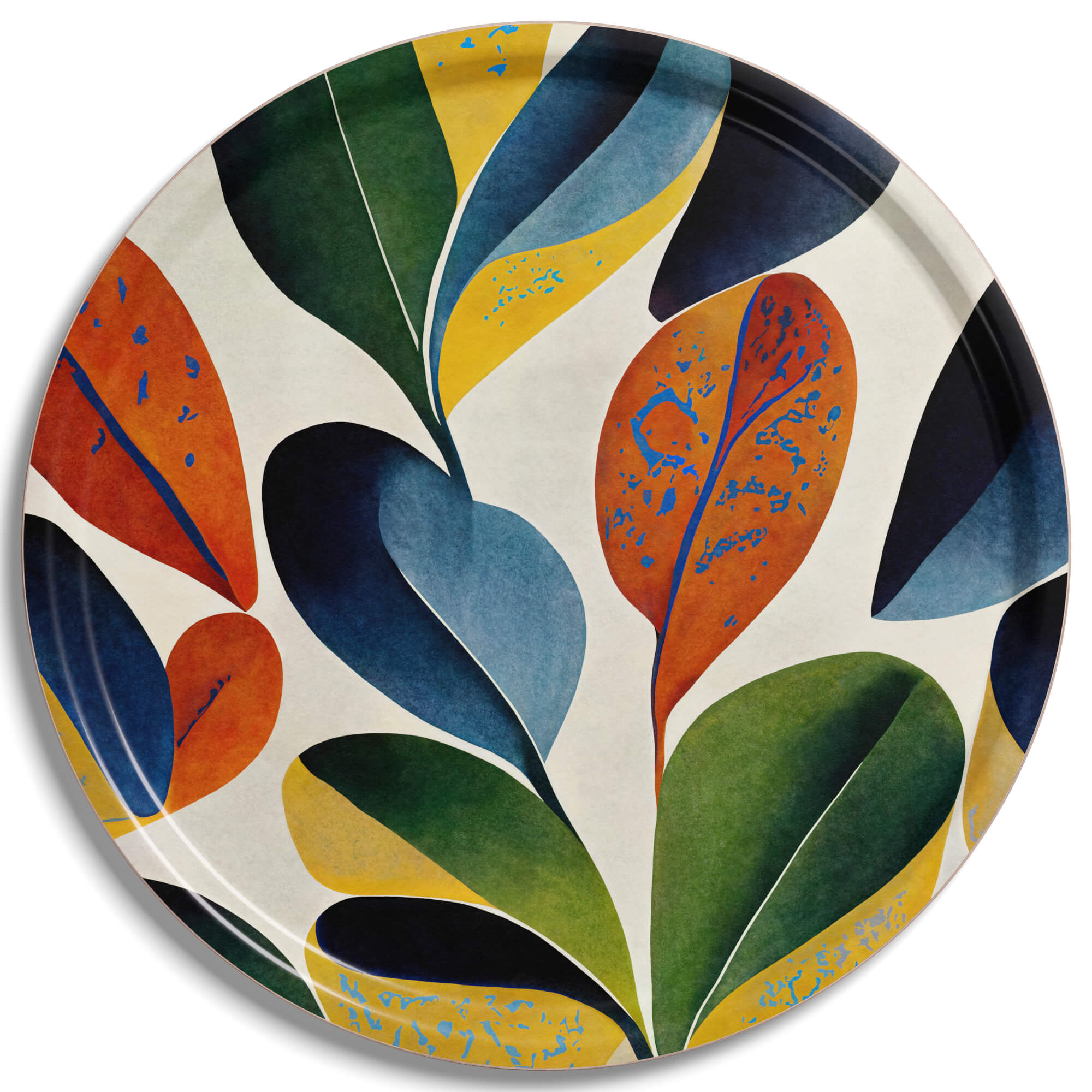 Runder HappyTray Ø 65 cm Leaves