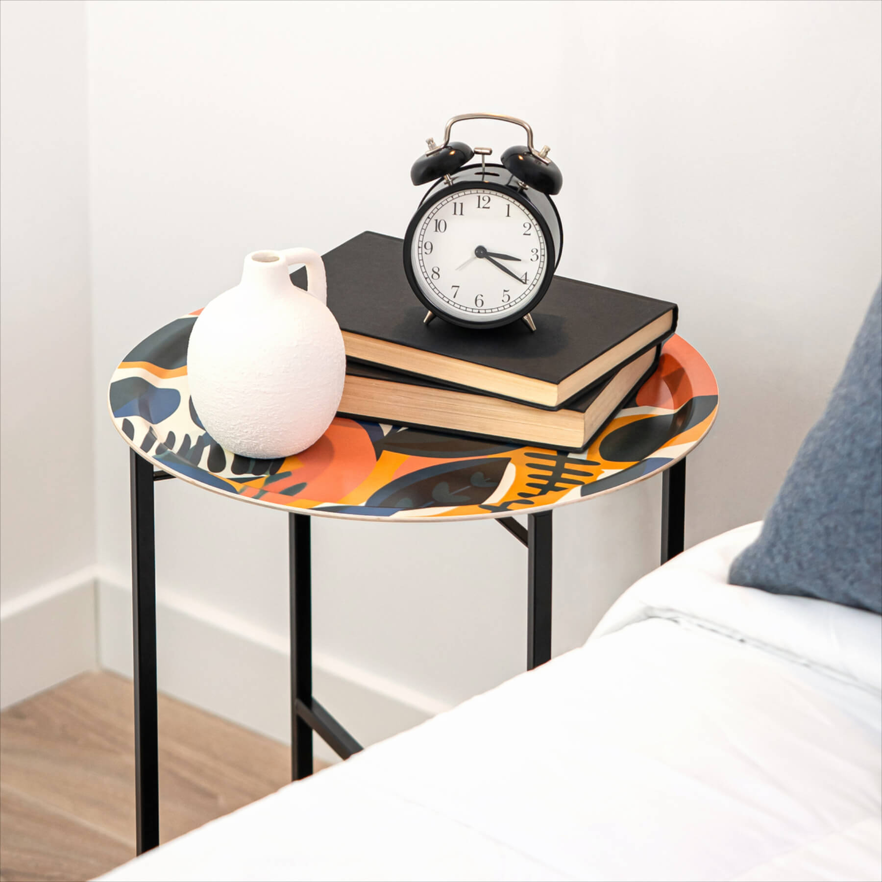 Rundes Design-Tablett Ø 39 cm - Chiapas - nordische Birke