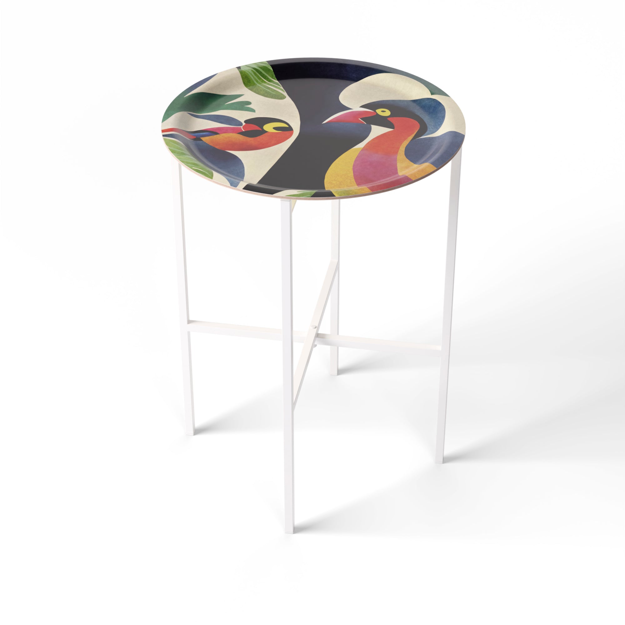 HappyTrays Side Table - Ø 39 cm, H 53 cm