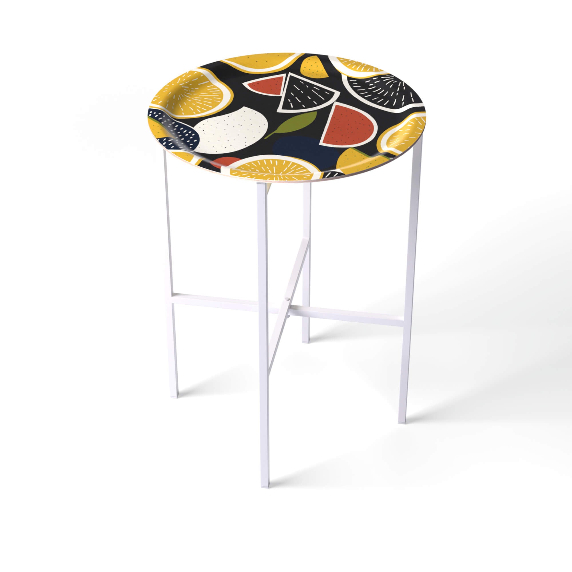 HappyTrays Side Table - Ø 39 cm, H 53 cm