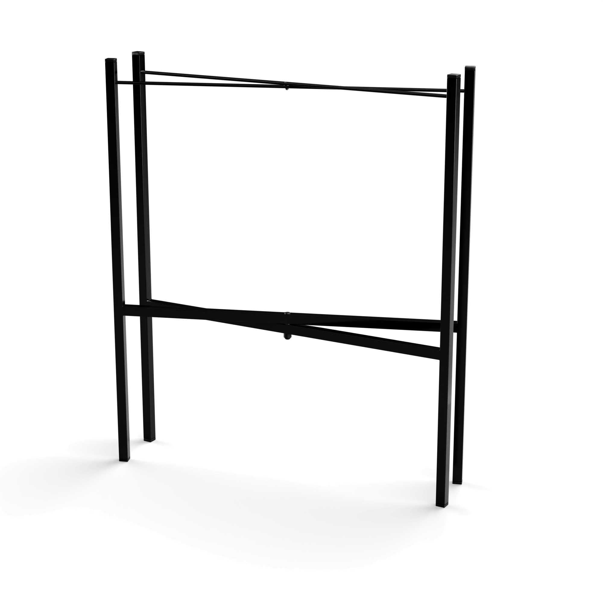 Tischgestell für runde Design-Tabletts Ø 46 cm - HappyTrays System