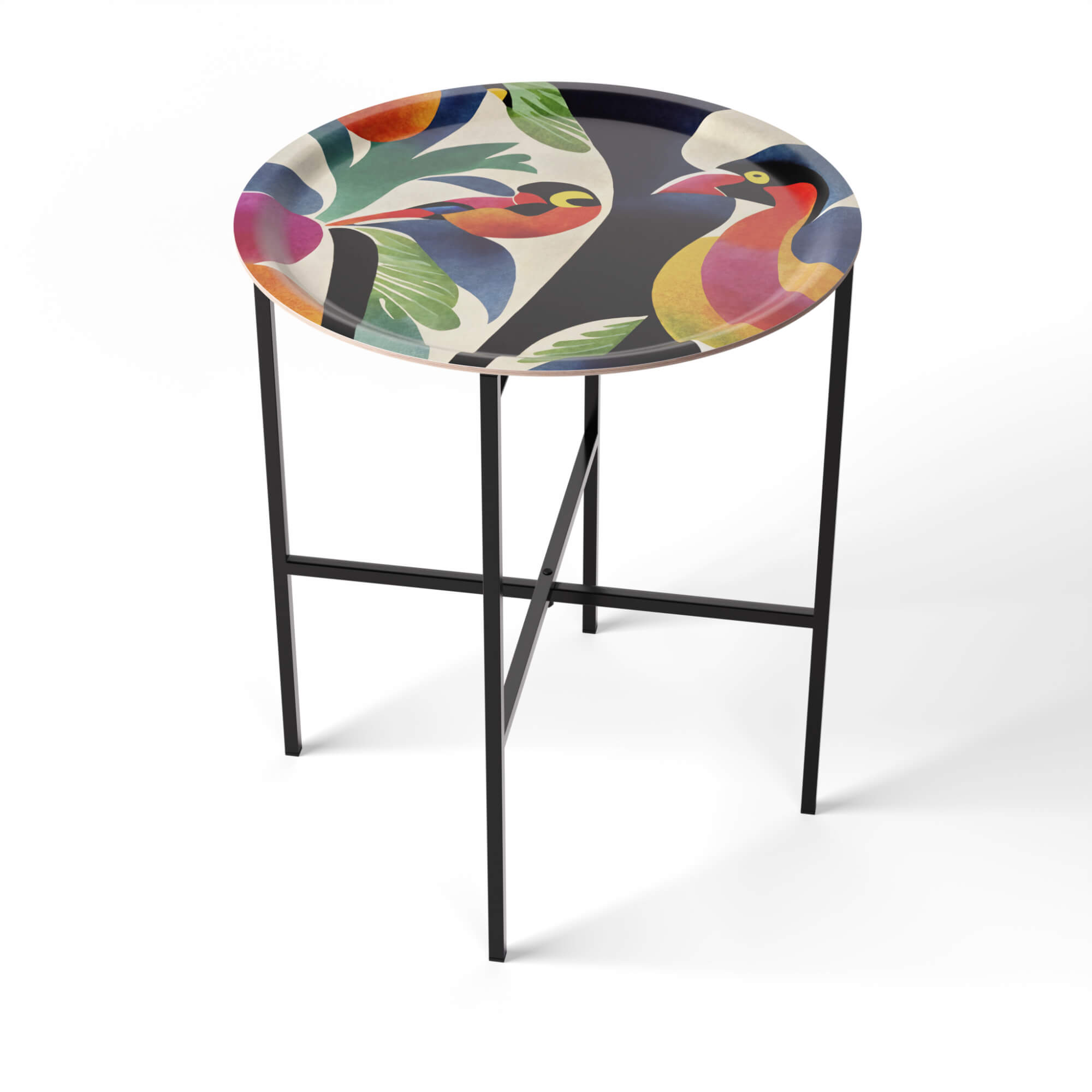 HappyTrays Beistelltisch - Ø 46 cm, H 53 cm