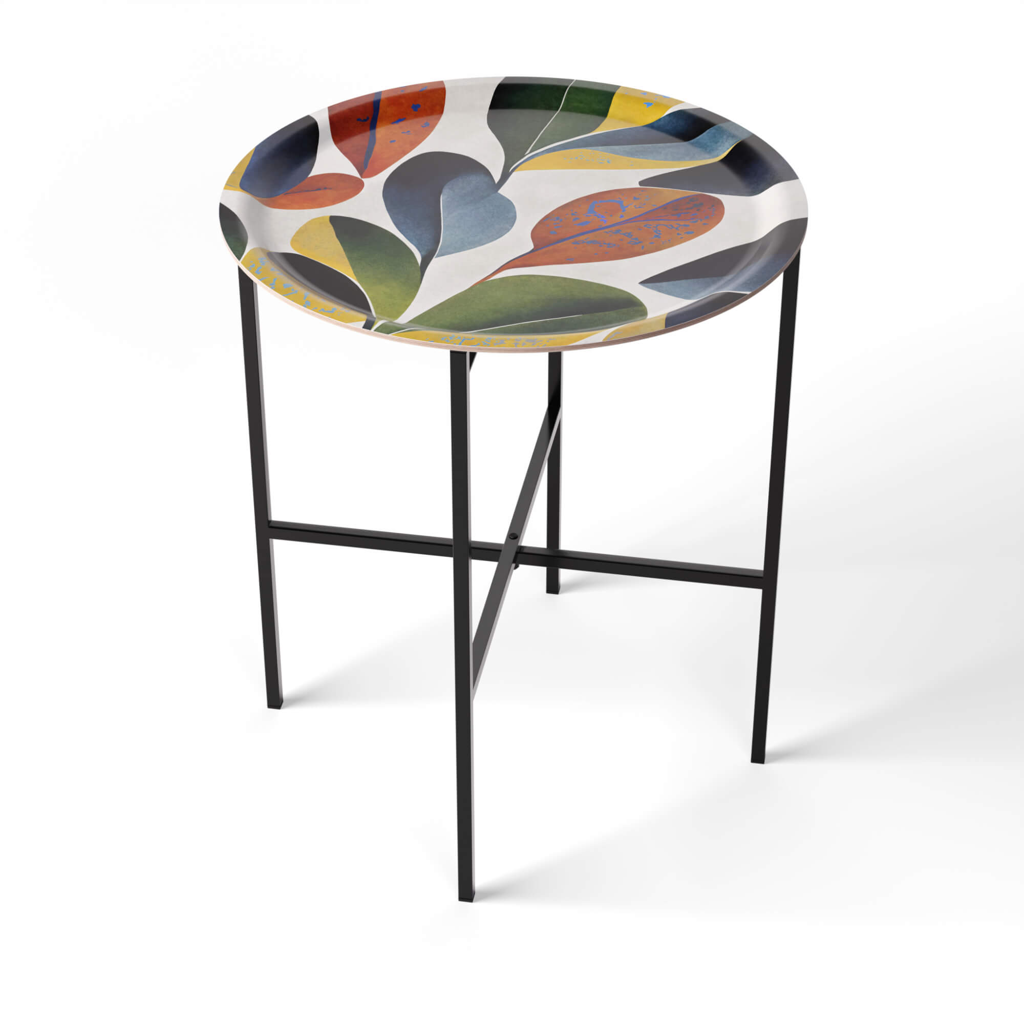 HappyTrays Beistelltisch - Ø 46 cm, H 53 cm