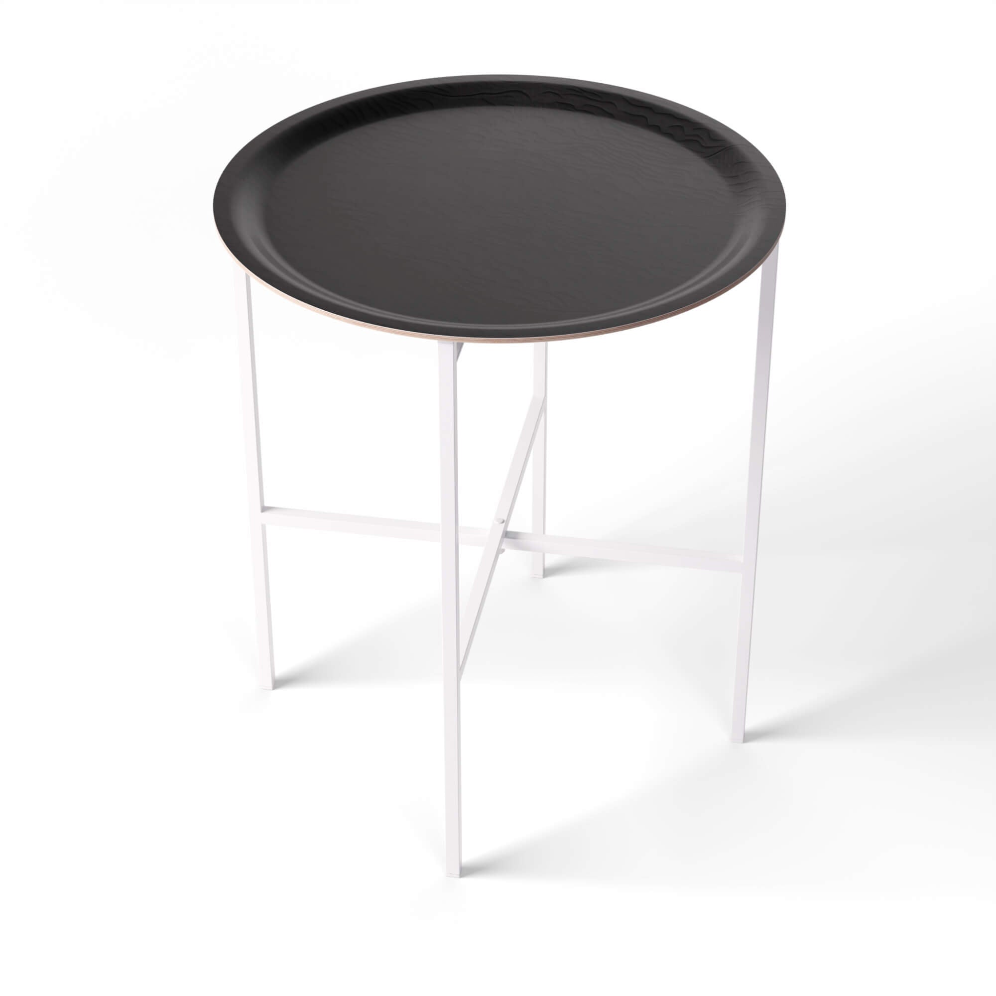 HappyTrays Beistelltisch - Ø 46 cm, H 53 cm