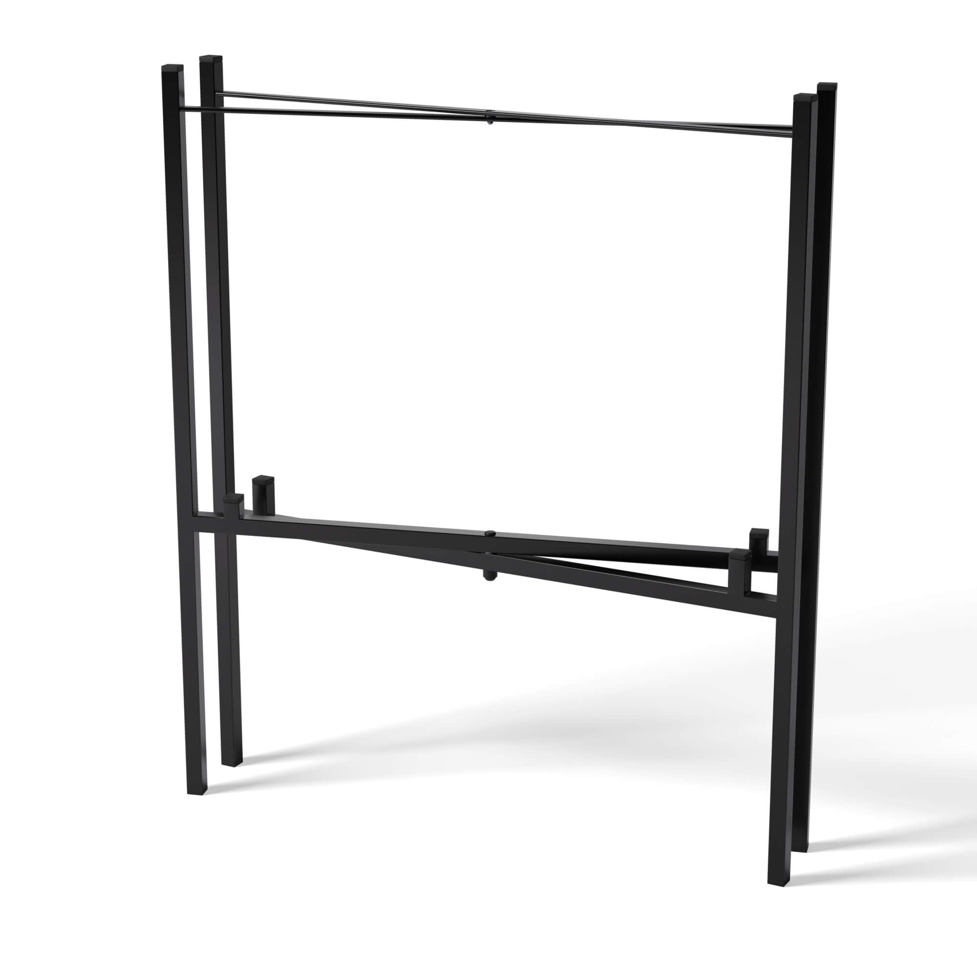 Tischgestell für 2 runde HappyTrays Ø 46 cm mit Ø 39 cm EU