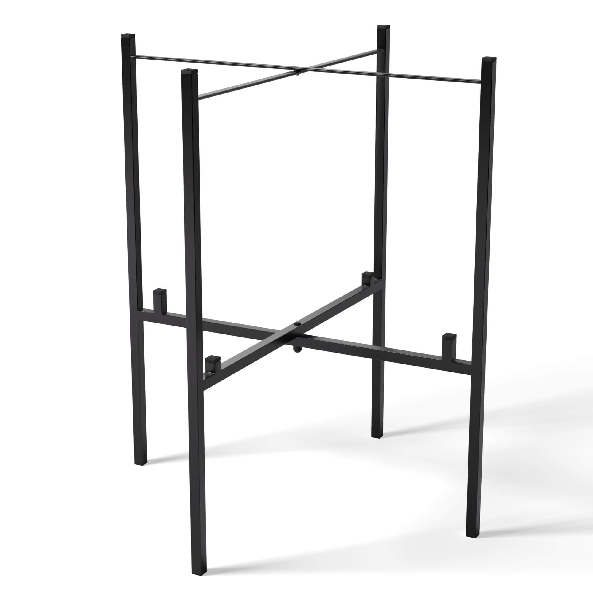 Tischgestell für runde 2 Design-Tabletts Ø 46 & 39 cm - HappyTrays System