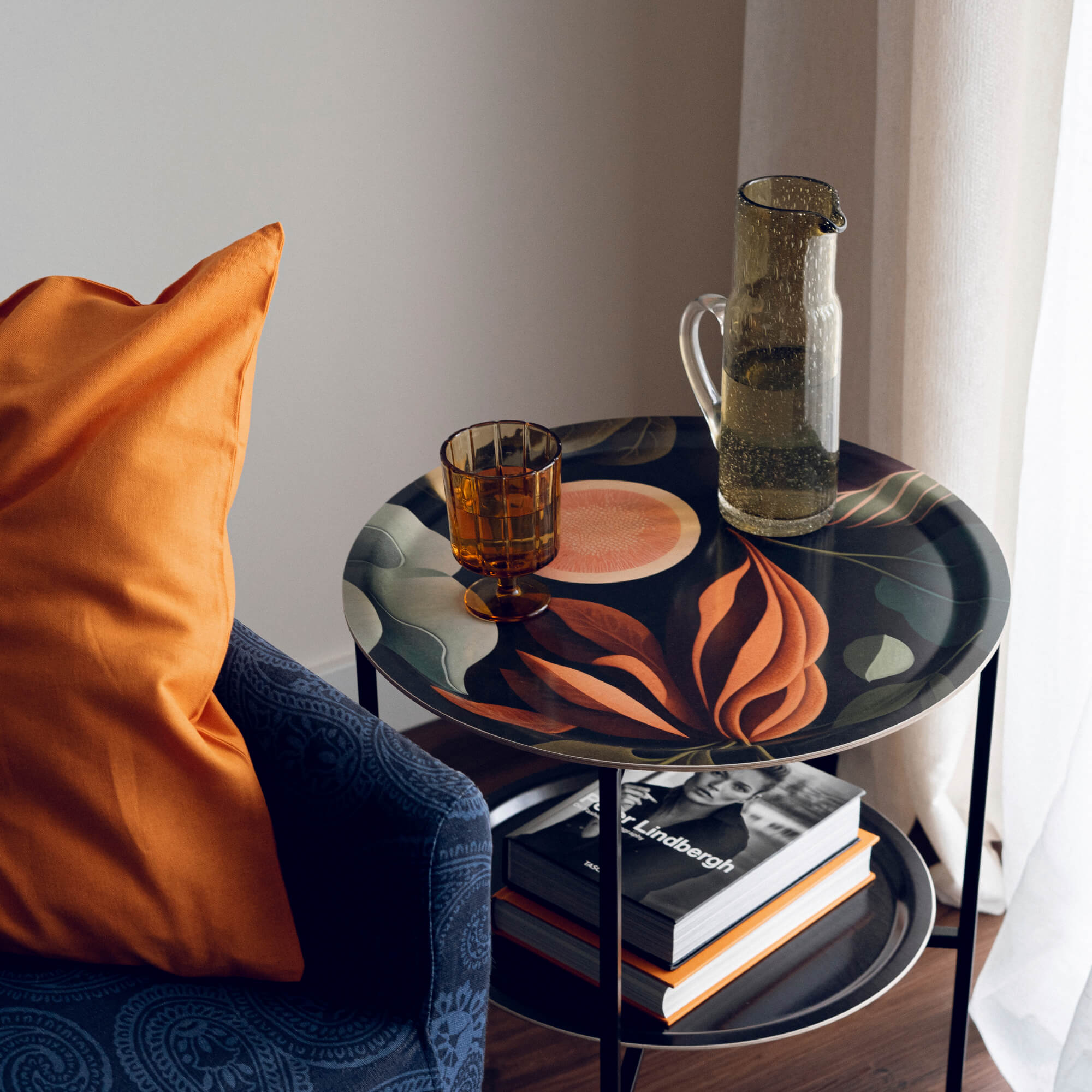 Round Design Tray Ø 46 cm - Still Life - Nordic Birch