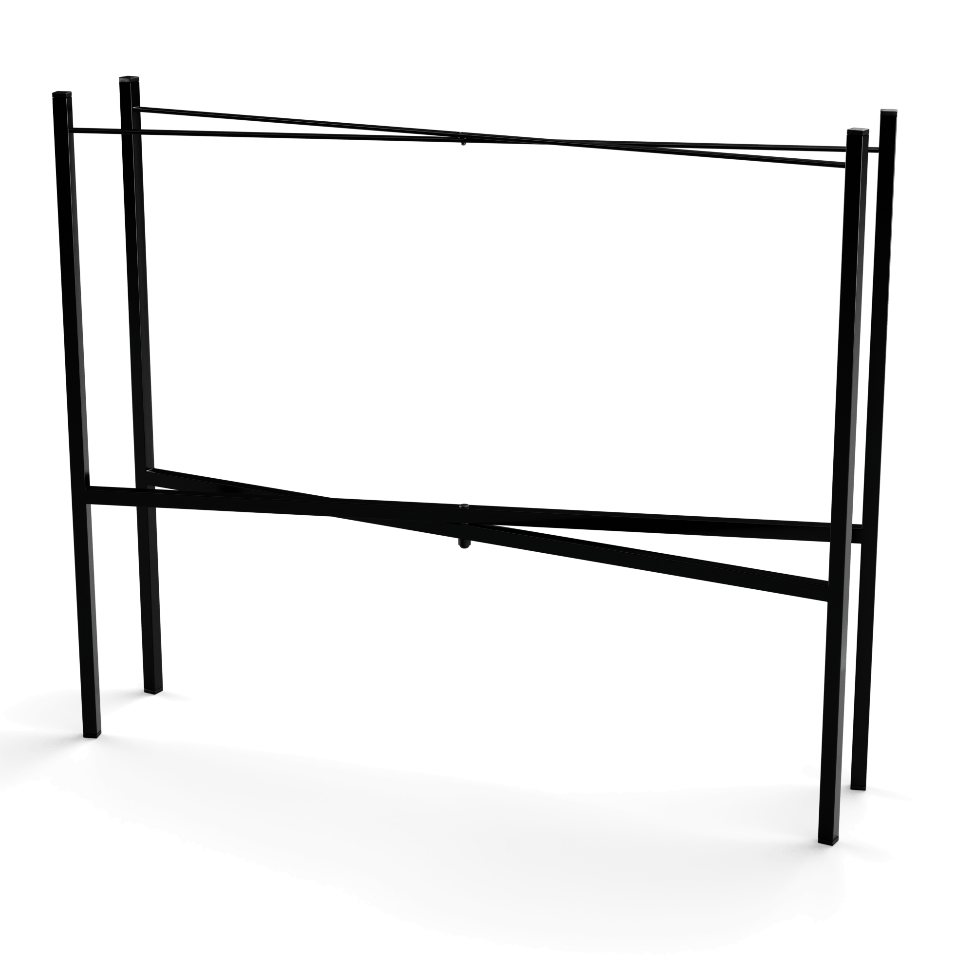 Tischgestell für runde Design-Tabletts Ø 65 cm - HappyTrays System