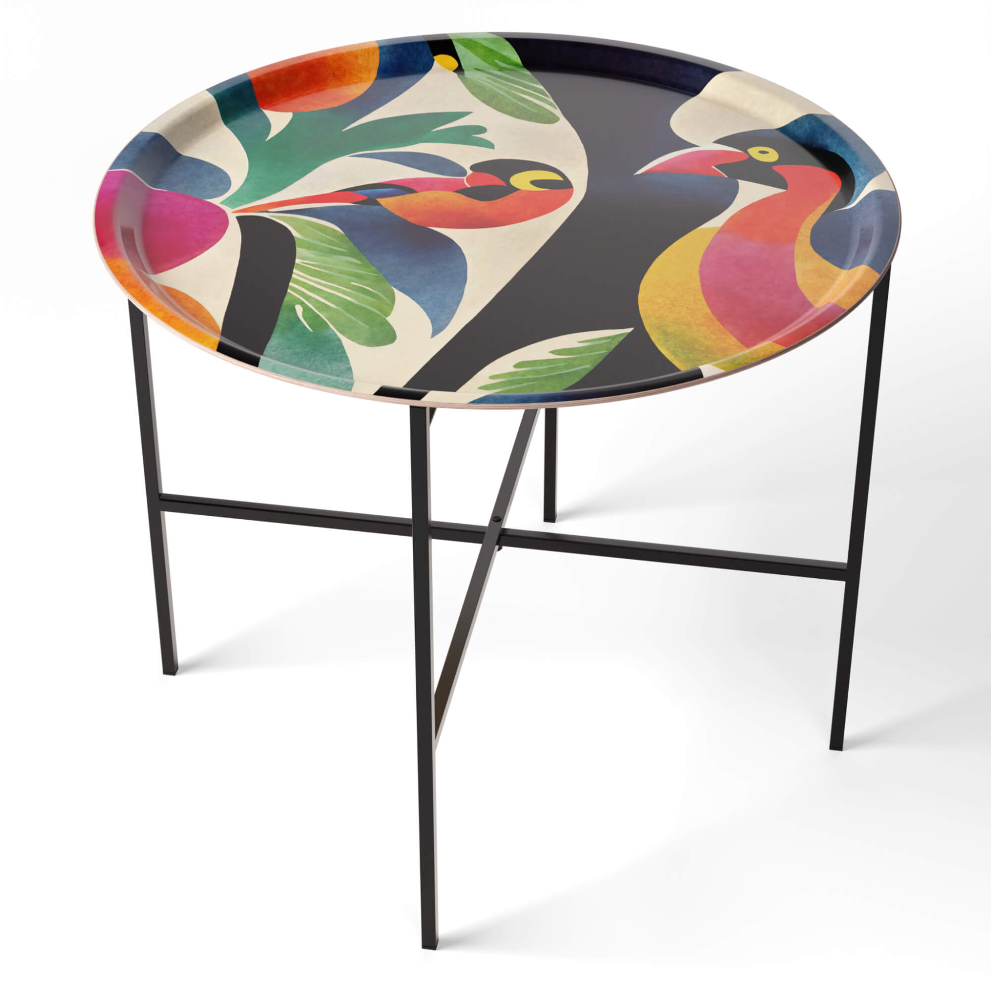 HappyTrays Side Table - Ø 65 cm, H 53 cm