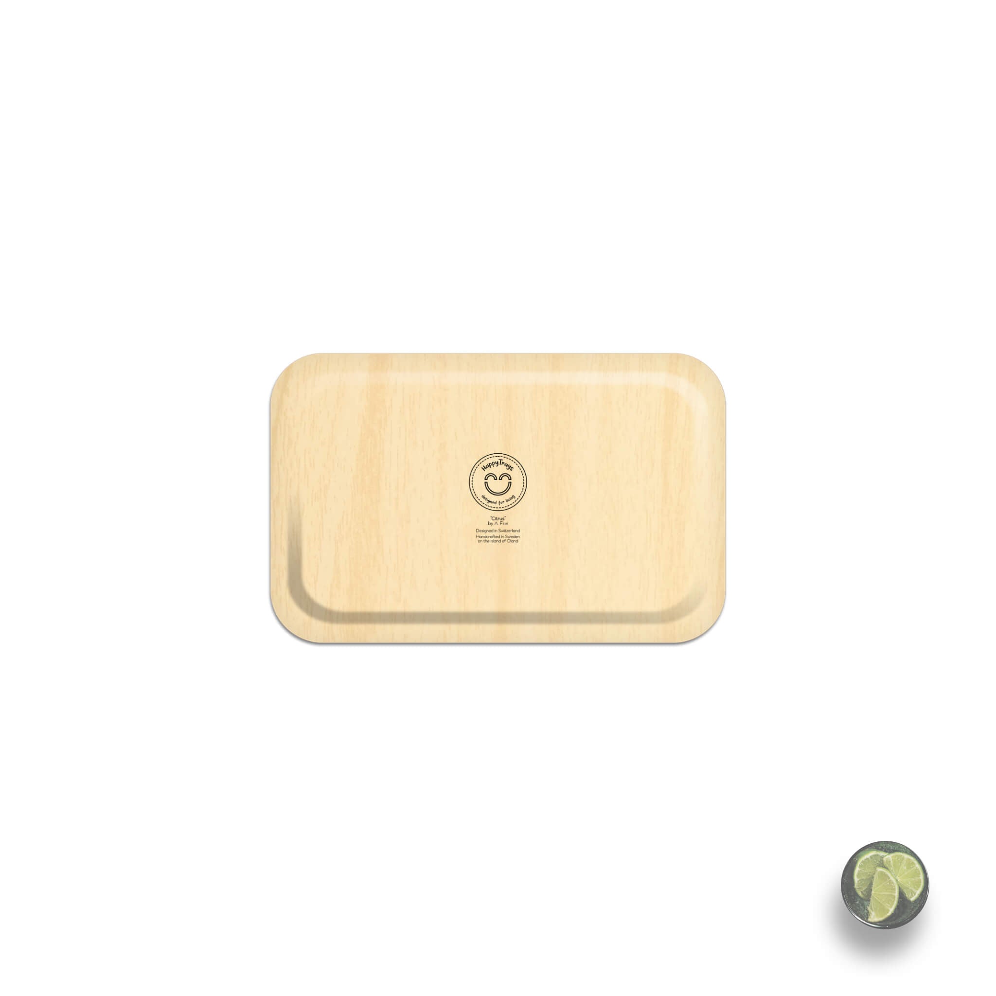 Rectangular HappyTray 32 x 21 cm Citrus