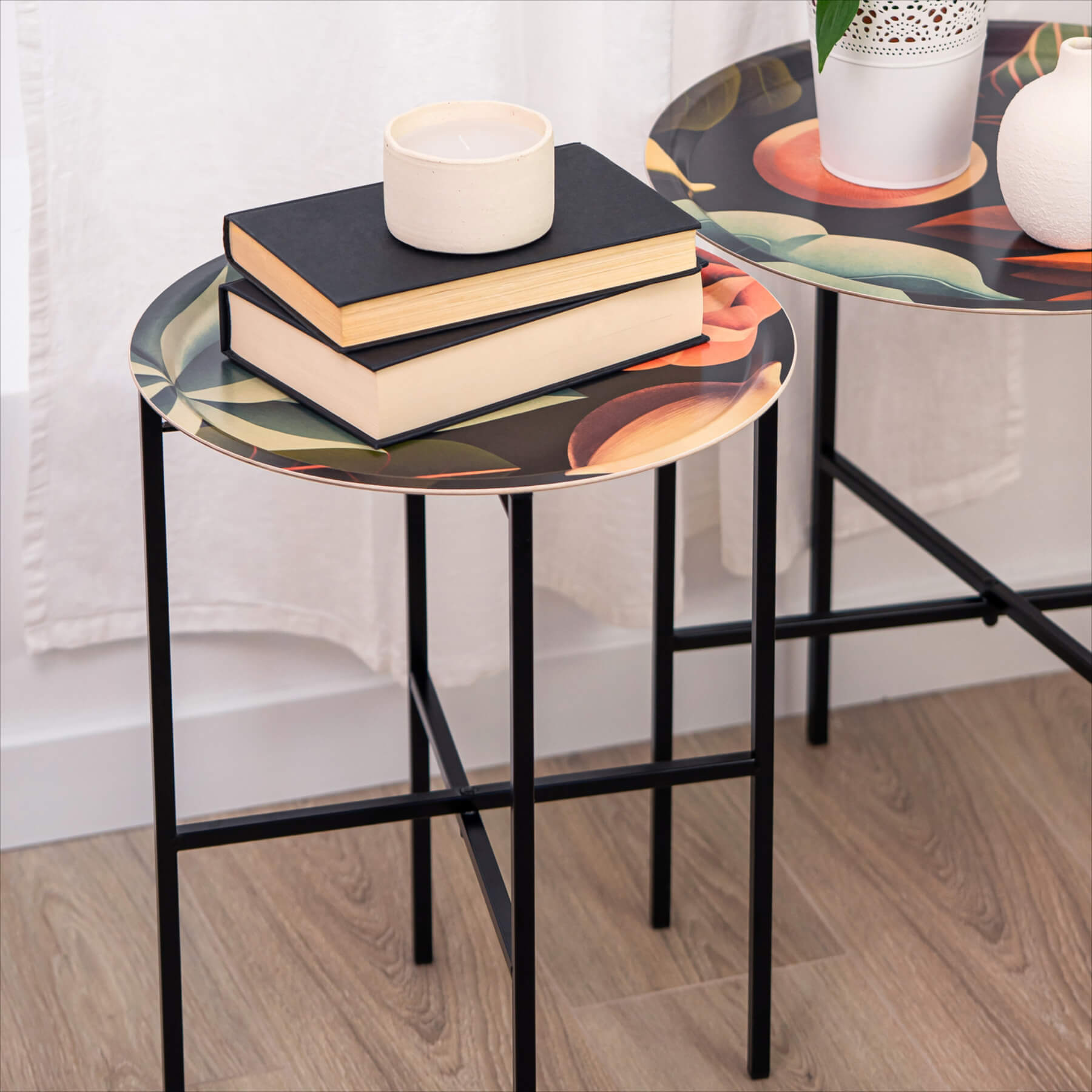 HappyTrays Side Table - Ø 46 cm, H 53 cm