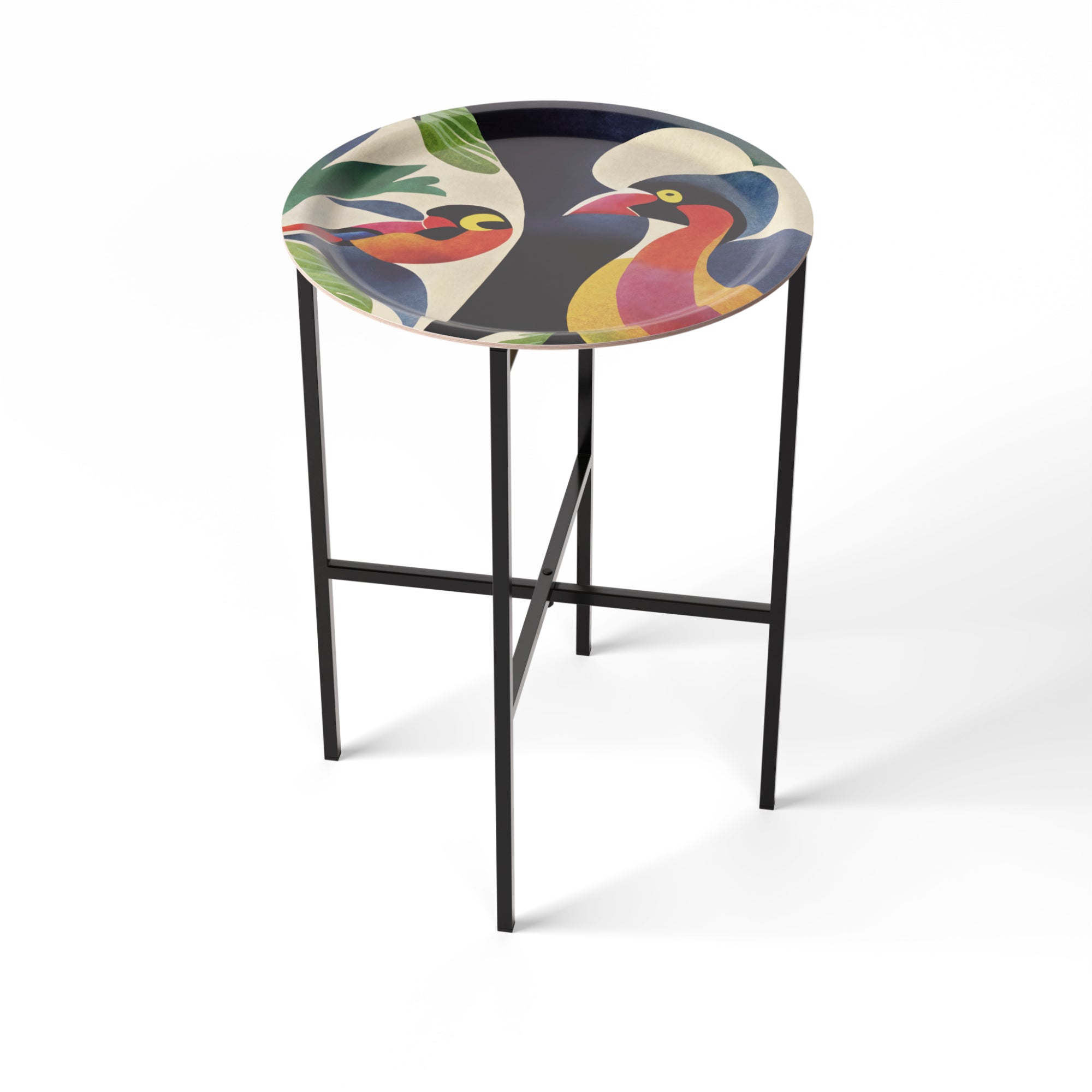 HappyTrays Beistelltisch - Ø 39 cm, H 53 cm EU