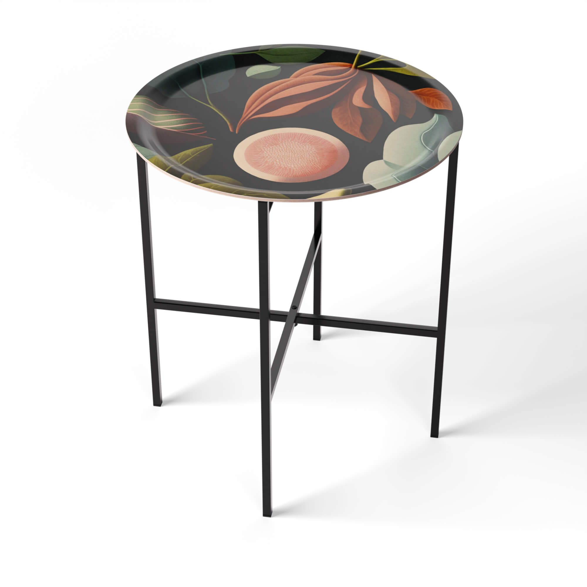 HappyTrays Beistelltisch - Ø 46 cm, H 53 cm EU