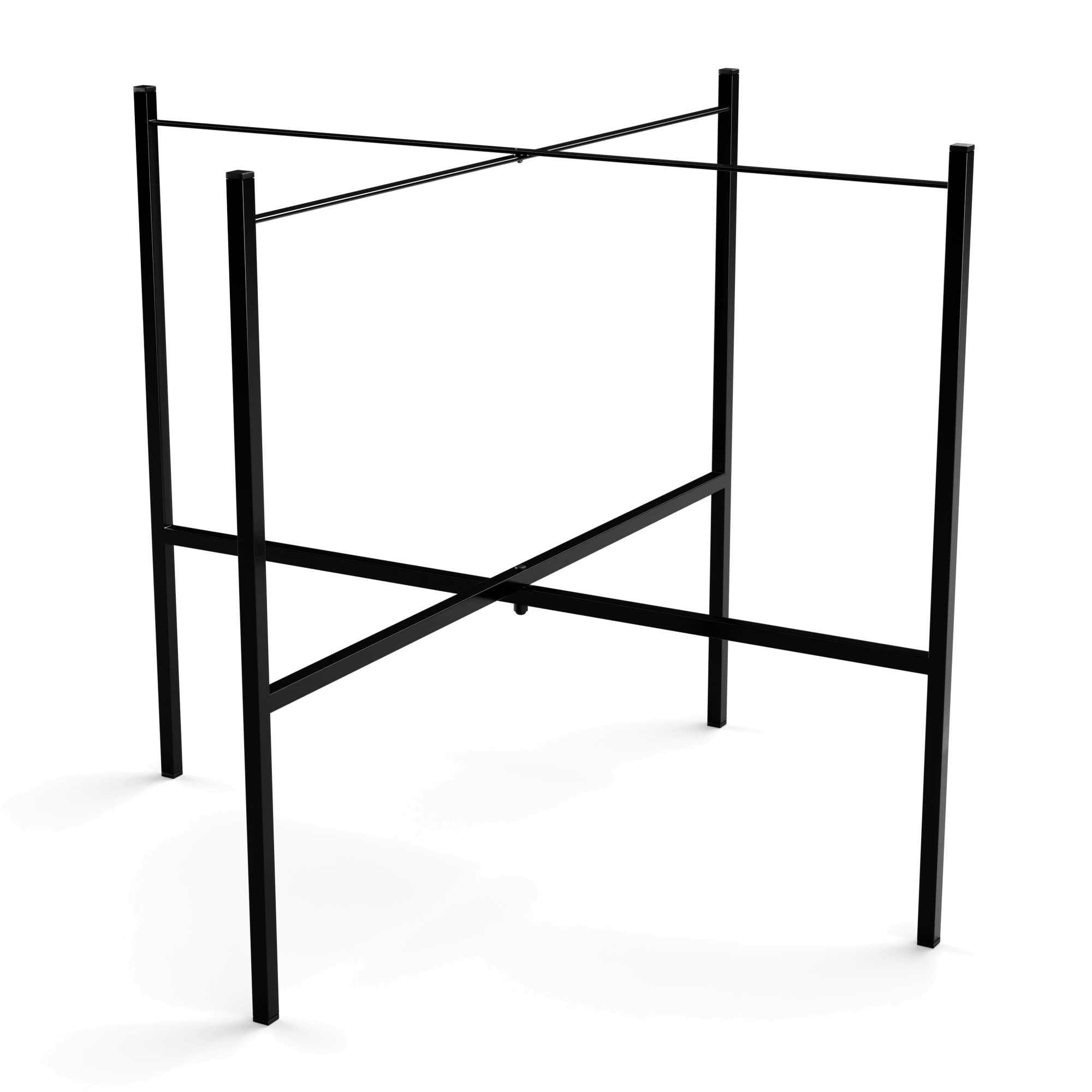 Tischgestell für runde Design-Tabletts Ø 65 cm - HappyTrays System